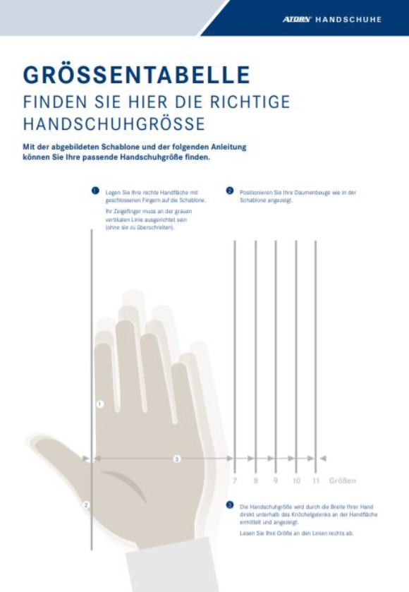 Größentabelle