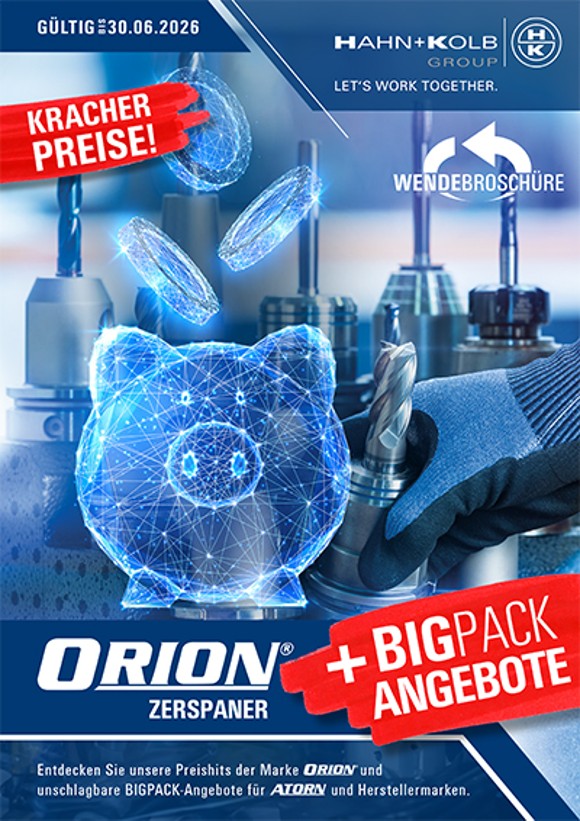 ORION Zerspaner + BIG Pack-Aktion