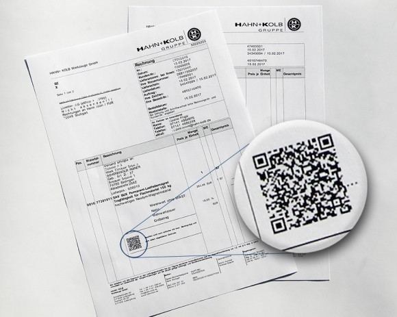 Überweisungsdaten im QR-Code