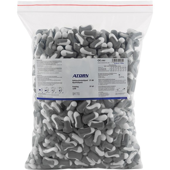 ATORN disposable earplugs, 400 pairs