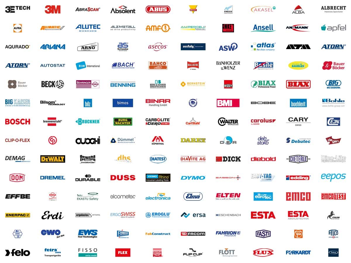 Supplier brands available from HAHN+KOLB